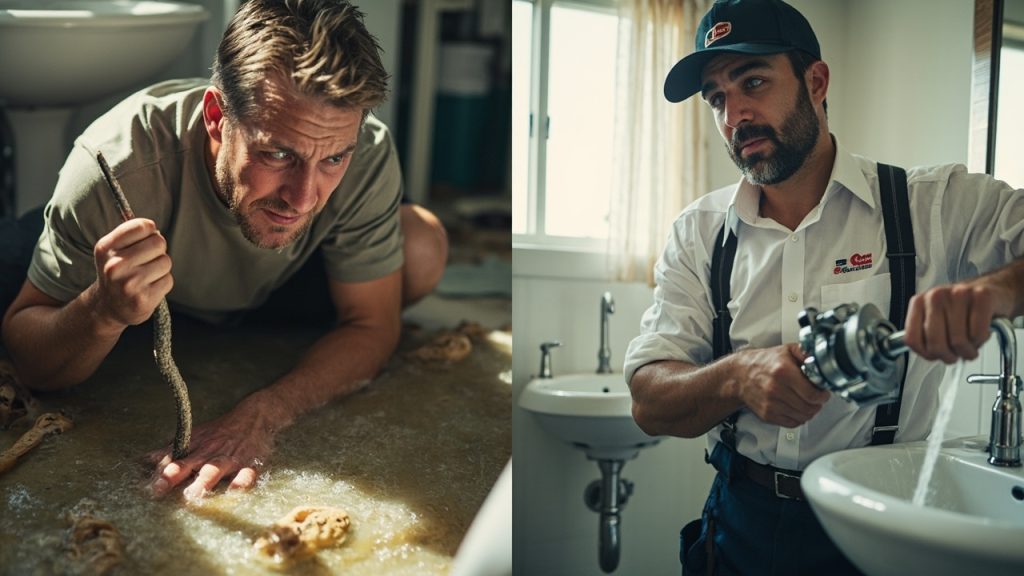 DIY vs. Professional Drain Cleaning in Los Angeles CA 90014