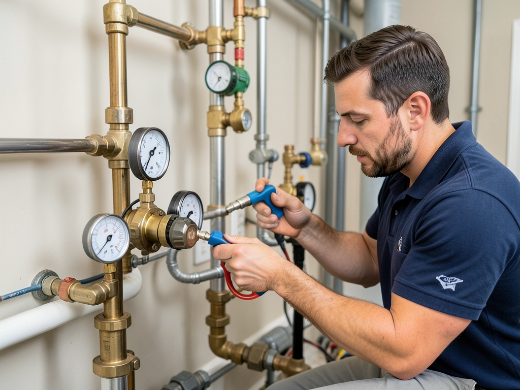Backflow prevention and annual testing services in