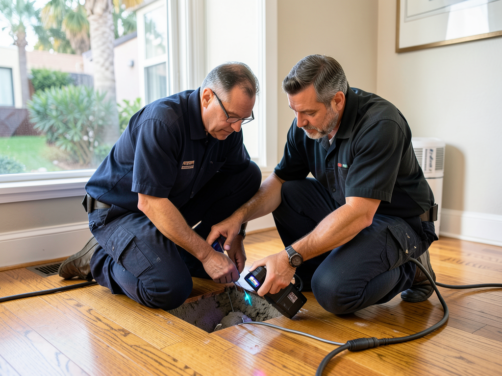 Professional slab leak repair for homeowners in sh