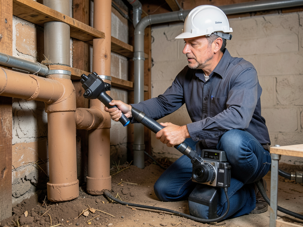 Sewer line repair experts for older homes in pasad