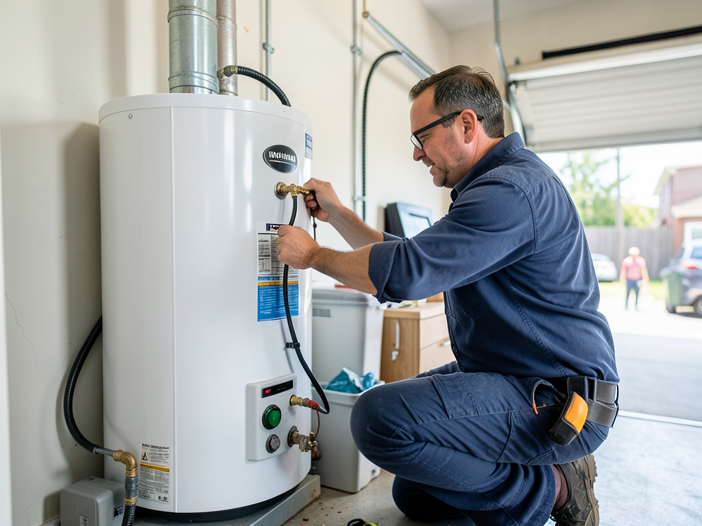 Switching from a gas to an electric water heater i